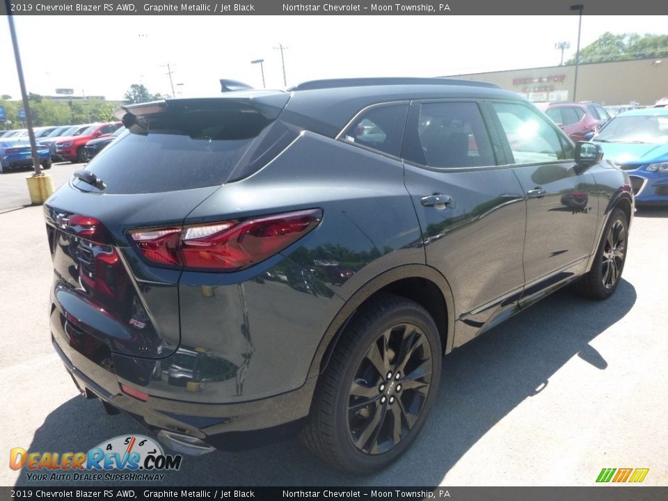 2019 Chevrolet Blazer RS AWD Graphite Metallic / Jet Black Photo #5