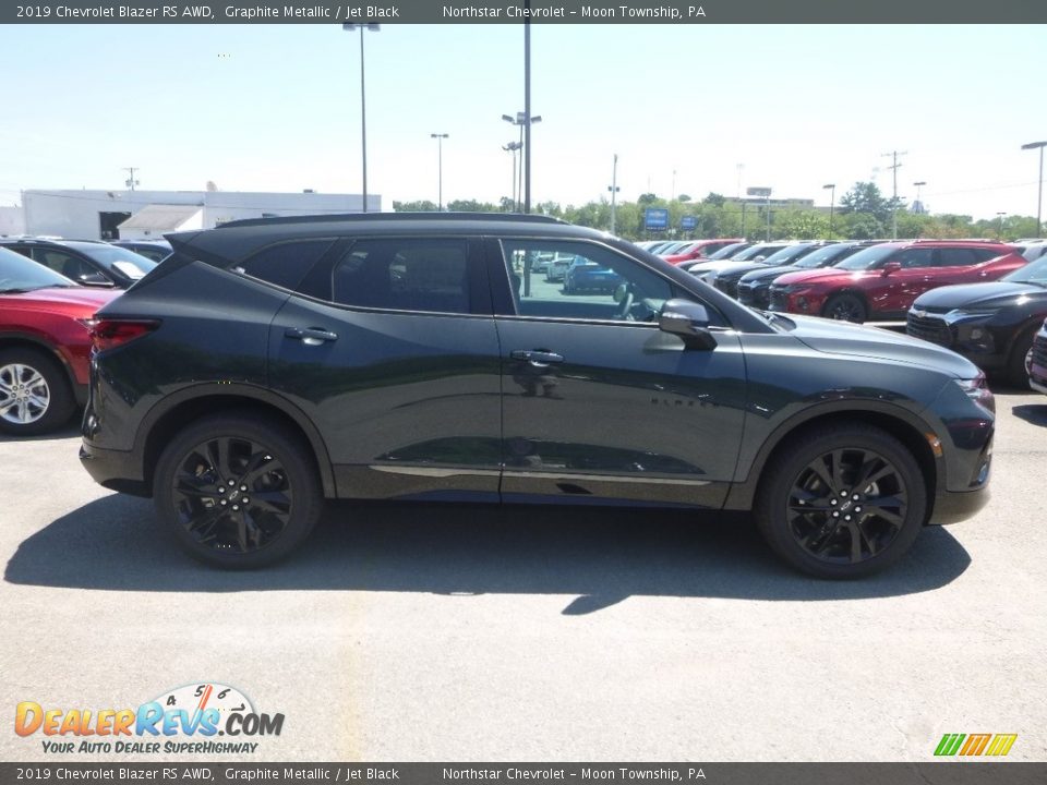 2019 Chevrolet Blazer RS AWD Graphite Metallic / Jet Black Photo #6