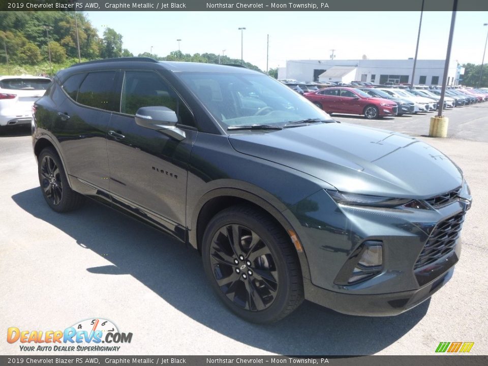 2019 Chevrolet Blazer RS AWD Graphite Metallic / Jet Black Photo #7