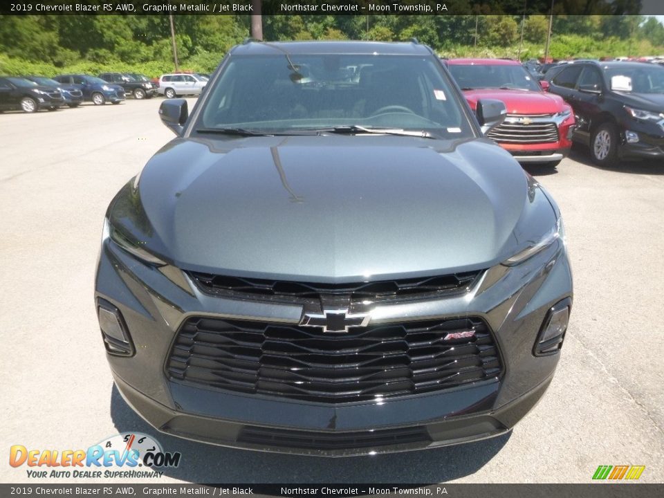 2019 Chevrolet Blazer RS AWD Graphite Metallic / Jet Black Photo #8