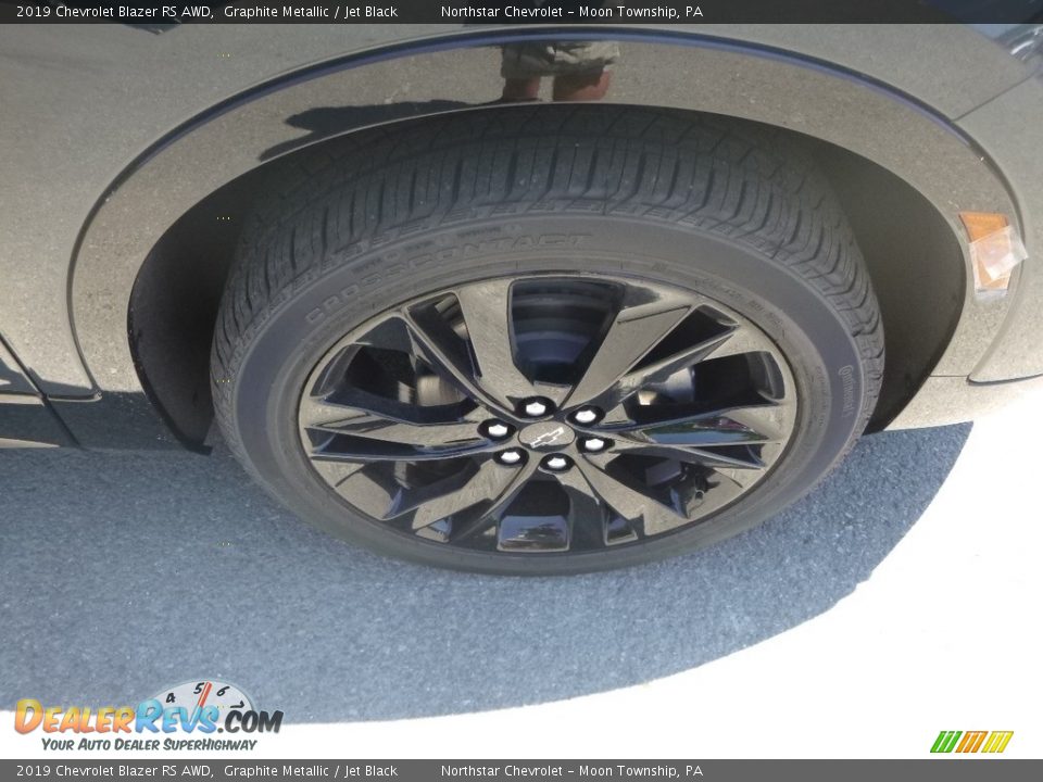 2019 Chevrolet Blazer RS AWD Graphite Metallic / Jet Black Photo #9