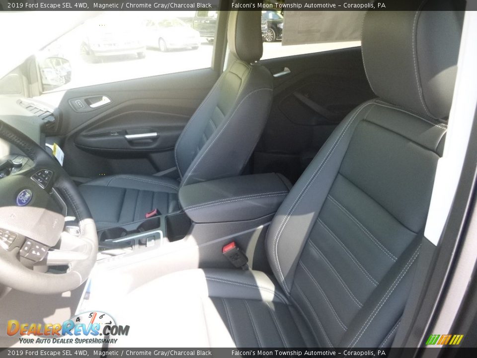 2019 Ford Escape SEL 4WD Magnetic / Chromite Gray/Charcoal Black Photo #10