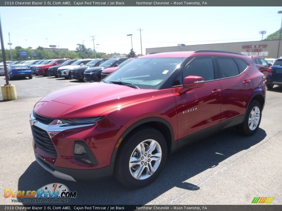 2019 Chevrolet Blazer 3.6L Cloth AWD Cajun Red Tintcoat / Jet Black Photo #1