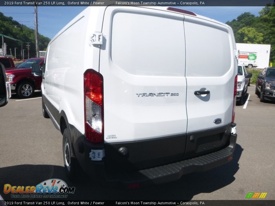 2019 Ford Transit Van 250 LR Long Oxford White / Pewter Photo #6