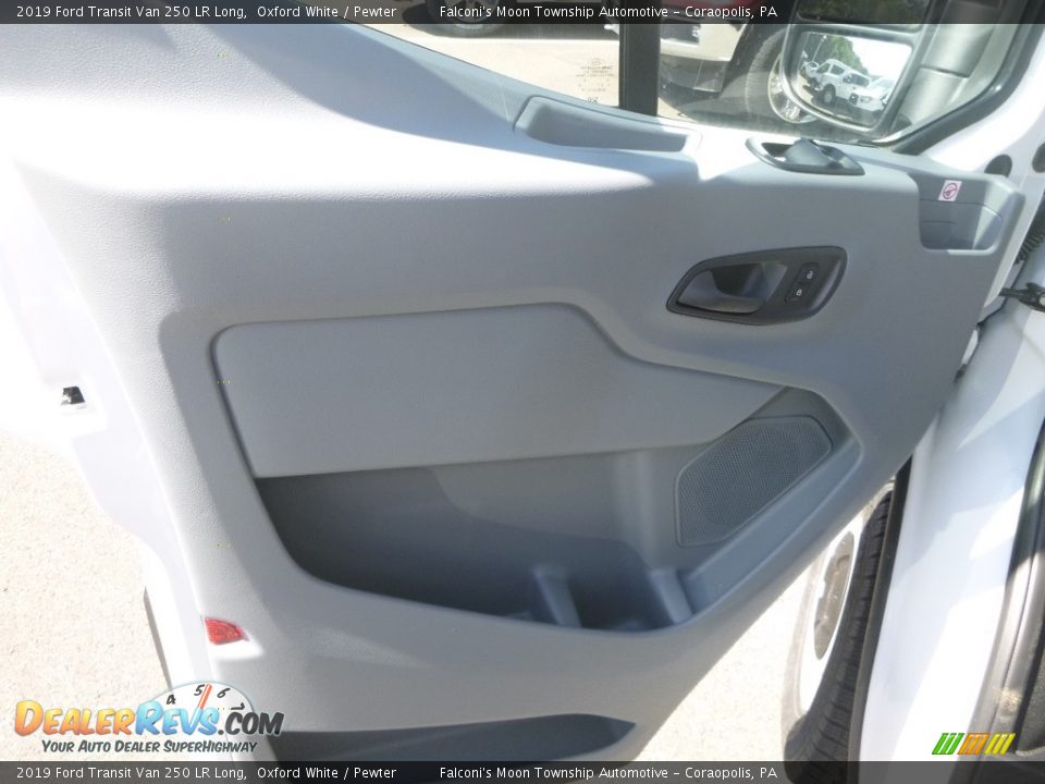 2019 Ford Transit Van 250 LR Long Oxford White / Pewter Photo #8