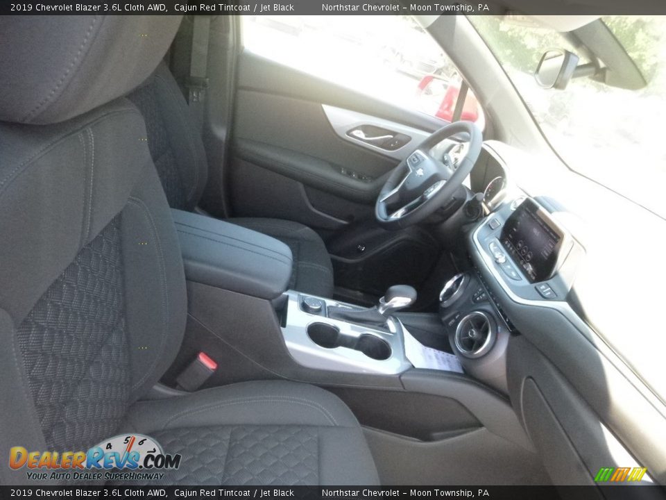2019 Chevrolet Blazer 3.6L Cloth AWD Cajun Red Tintcoat / Jet Black Photo #10