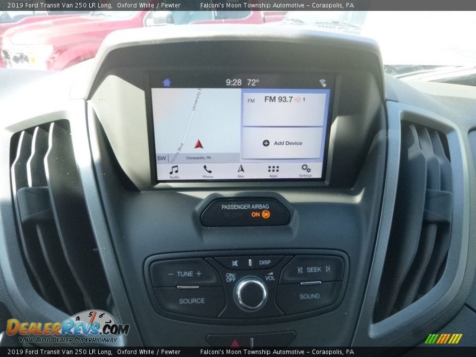 Controls of 2019 Ford Transit Van 250 LR Long Photo #11