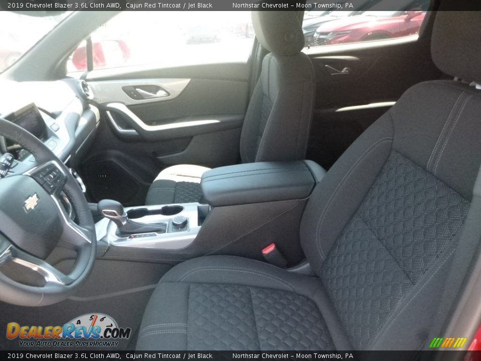 2019 Chevrolet Blazer 3.6L Cloth AWD Cajun Red Tintcoat / Jet Black Photo #13