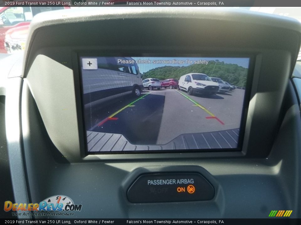 2019 Ford Transit Van 250 LR Long Oxford White / Pewter Photo #13
