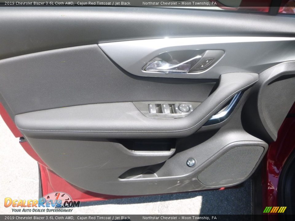 2019 Chevrolet Blazer 3.6L Cloth AWD Cajun Red Tintcoat / Jet Black Photo #14
