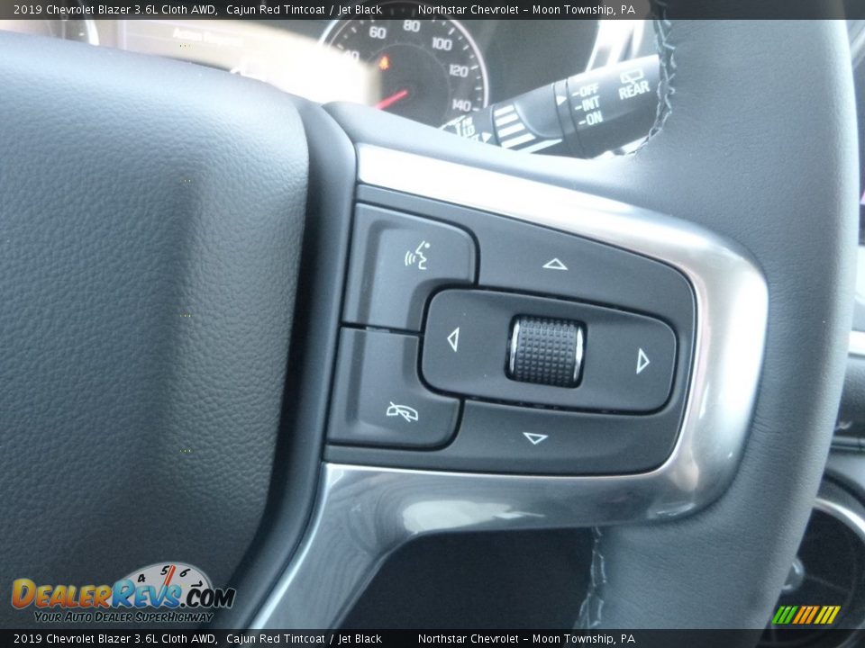 2019 Chevrolet Blazer 3.6L Cloth AWD Cajun Red Tintcoat / Jet Black Photo #18
