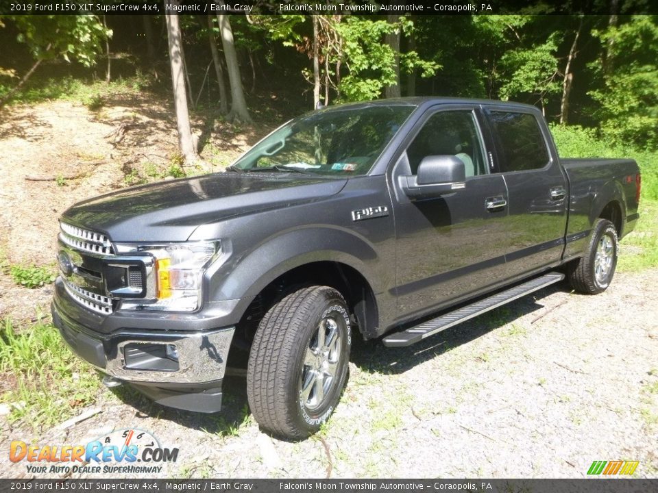 2019 Ford F150 XLT SuperCrew 4x4 Magnetic / Earth Gray Photo #2