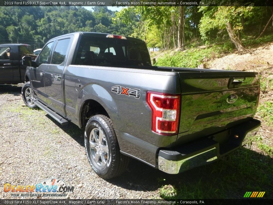 2019 Ford F150 XLT SuperCrew 4x4 Magnetic / Earth Gray Photo #3