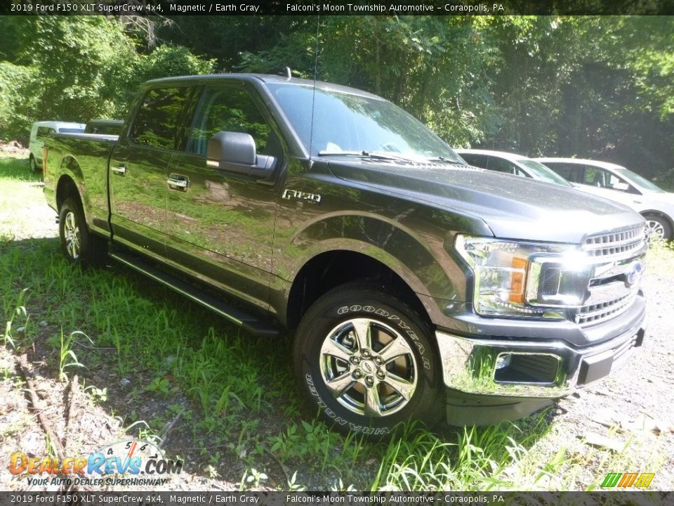 2019 Ford F150 XLT SuperCrew 4x4 Magnetic / Earth Gray Photo #6