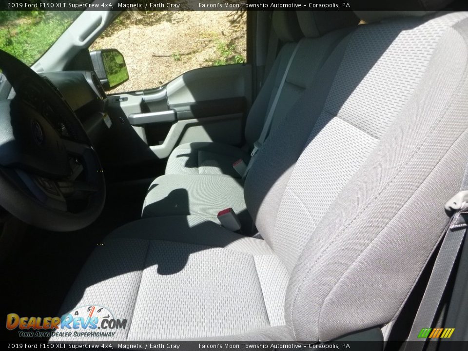 2019 Ford F150 XLT SuperCrew 4x4 Magnetic / Earth Gray Photo #8