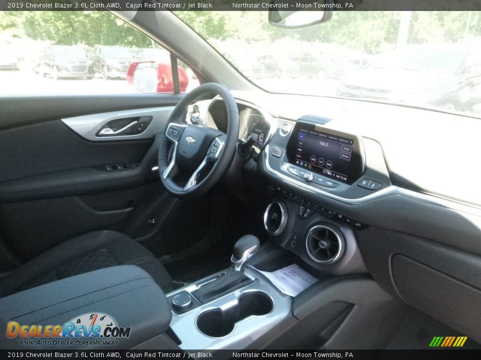 2019 Chevrolet Blazer 3.6L Cloth AWD Cajun Red Tintcoat / Jet Black Photo #11
