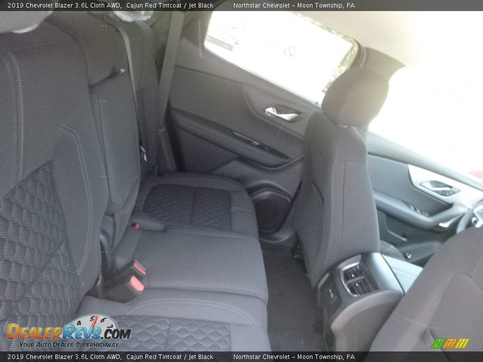 2019 Chevrolet Blazer 3.6L Cloth AWD Cajun Red Tintcoat / Jet Black Photo #12