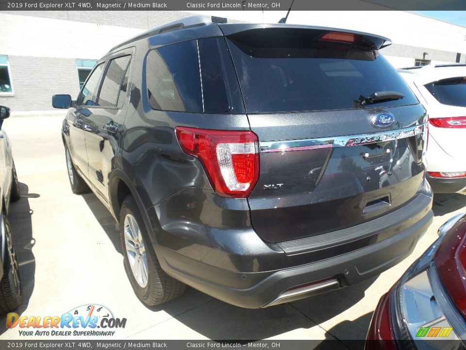 2019 Ford Explorer XLT 4WD Magnetic / Medium Black Photo #3