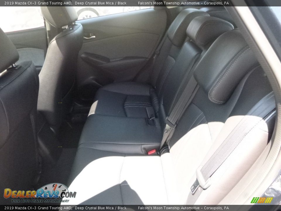 2019 Mazda CX-3 Grand Touring AWD Deep Crystal Blue Mica / Black Photo #8