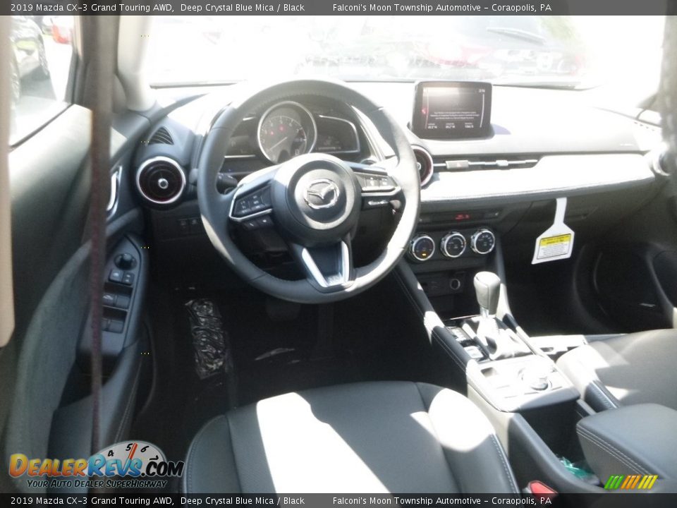 2019 Mazda CX-3 Grand Touring AWD Deep Crystal Blue Mica / Black Photo #9