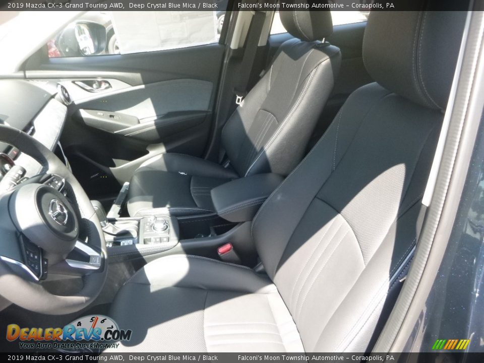 2019 Mazda CX-3 Grand Touring AWD Deep Crystal Blue Mica / Black Photo #10