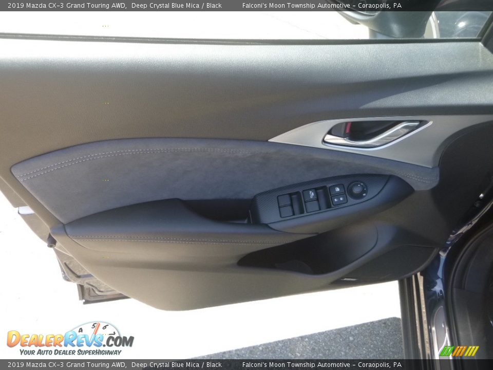 2019 Mazda CX-3 Grand Touring AWD Deep Crystal Blue Mica / Black Photo #11