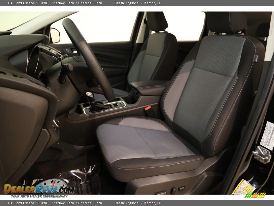 2018 Ford Escape SE 4WD Shadow Black / Charcoal Black Photo #5