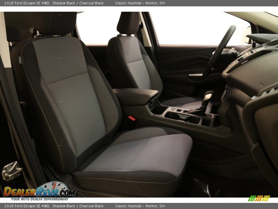 2018 Ford Escape SE 4WD Shadow Black / Charcoal Black Photo #13