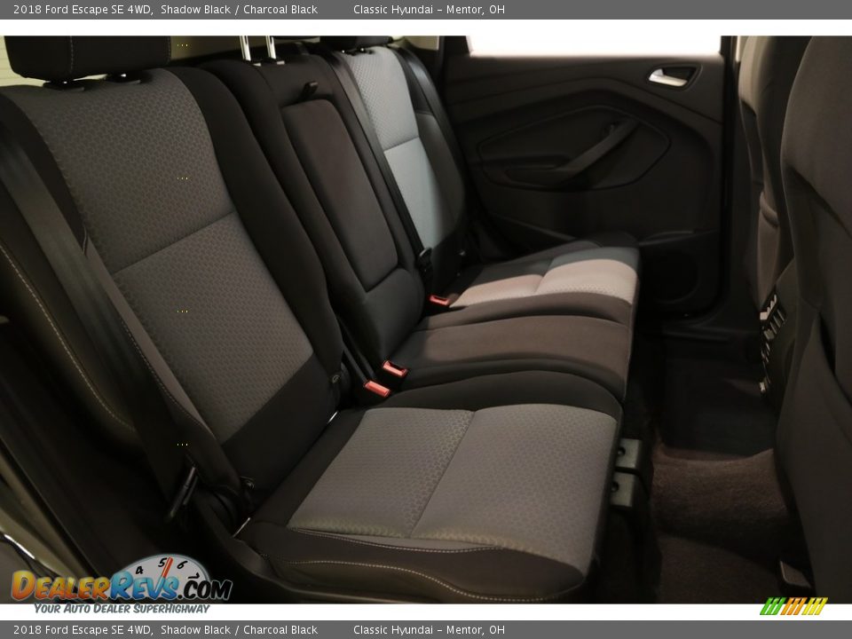 2018 Ford Escape SE 4WD Shadow Black / Charcoal Black Photo #14