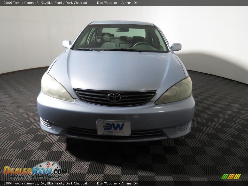 2006 Toyota Camry LE Sky Blue Pearl / Dark Charcoal Photo #4