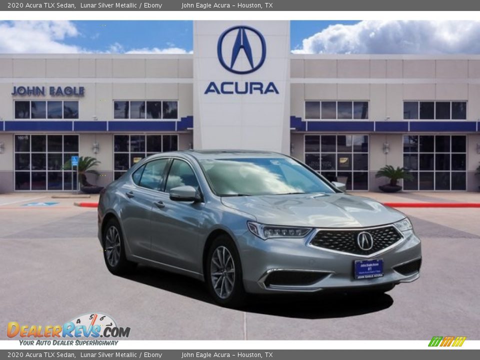 2020 Acura TLX Sedan Lunar Silver Metallic / Ebony Photo #1