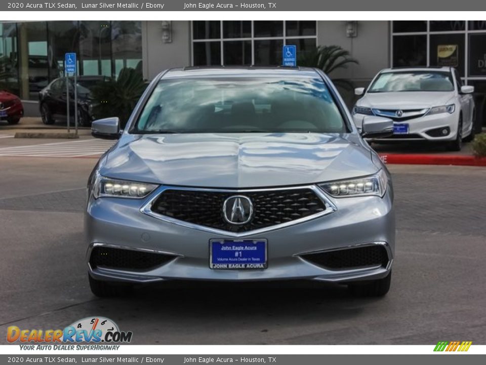 2020 Acura TLX Sedan Lunar Silver Metallic / Ebony Photo #2