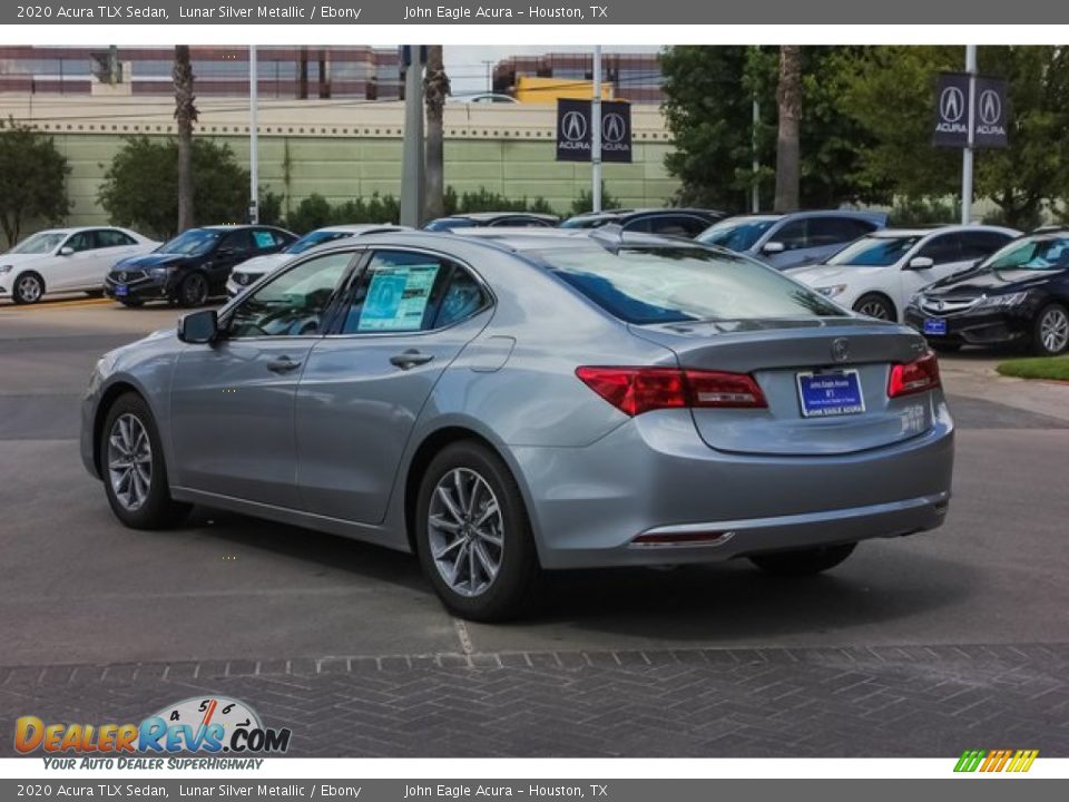 2020 Acura TLX Sedan Lunar Silver Metallic / Ebony Photo #5