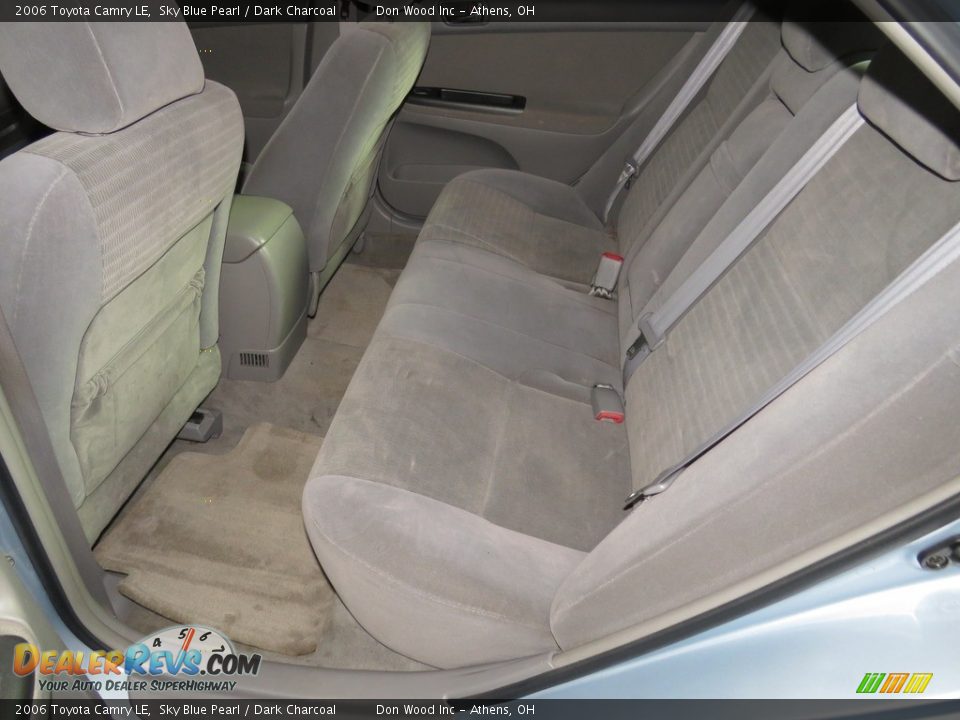 2006 Toyota Camry LE Sky Blue Pearl / Dark Charcoal Photo #21