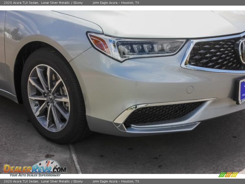 2020 Acura TLX Sedan Lunar Silver Metallic / Ebony Photo #11