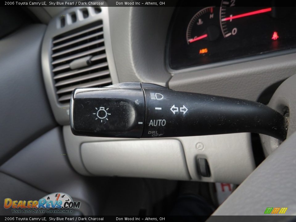 2006 Toyota Camry LE Sky Blue Pearl / Dark Charcoal Photo #30