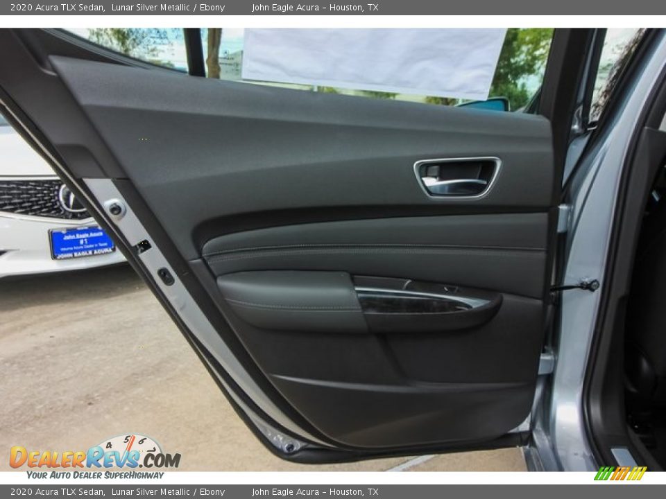2020 Acura TLX Sedan Lunar Silver Metallic / Ebony Photo #17