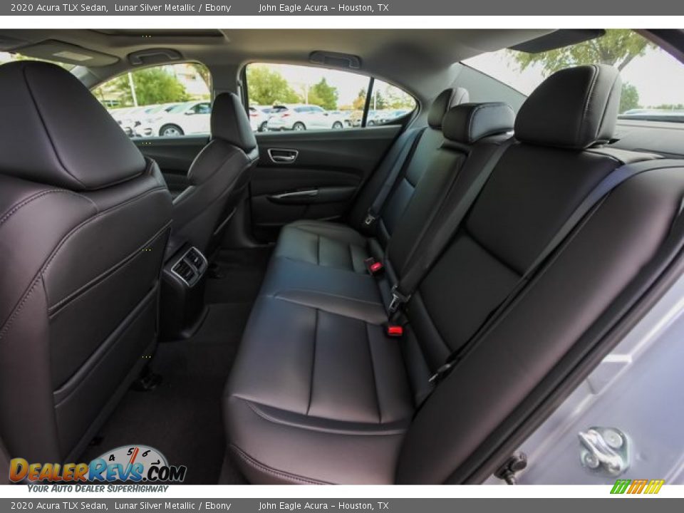 2020 Acura TLX Sedan Lunar Silver Metallic / Ebony Photo #18