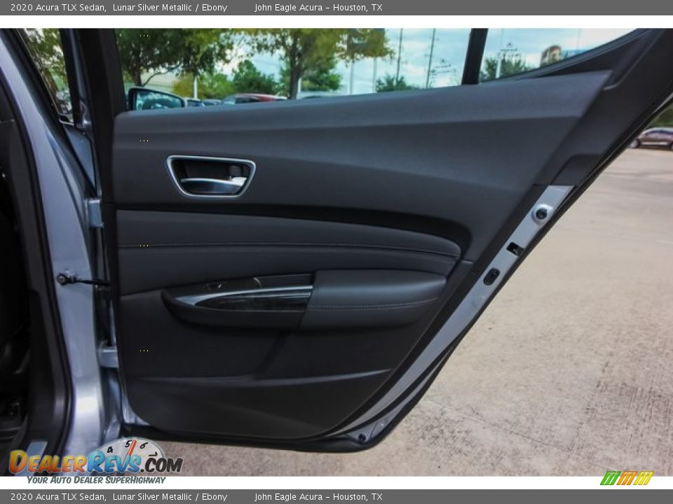 2020 Acura TLX Sedan Lunar Silver Metallic / Ebony Photo #20