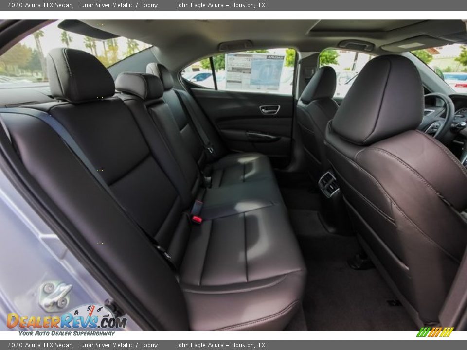 2020 Acura TLX Sedan Lunar Silver Metallic / Ebony Photo #21