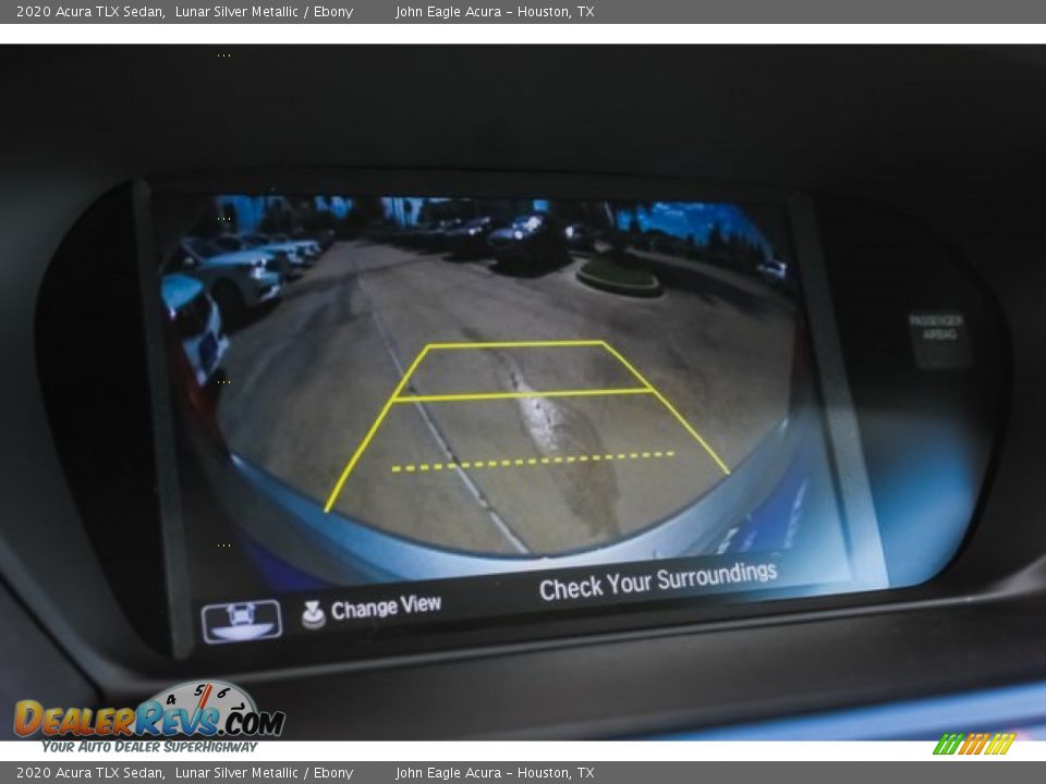 2020 Acura TLX Sedan Lunar Silver Metallic / Ebony Photo #32