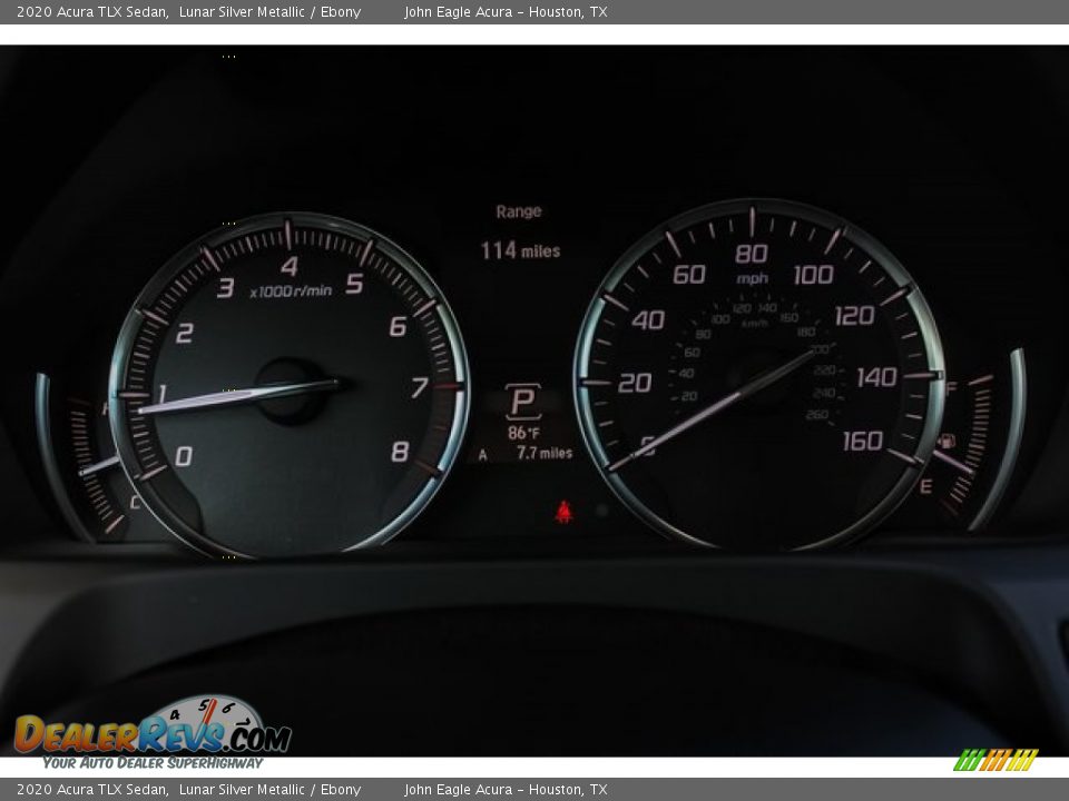 2020 Acura TLX Sedan Lunar Silver Metallic / Ebony Photo #33