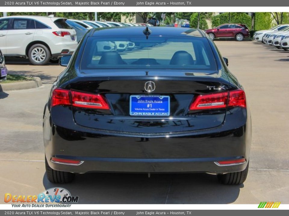 2020 Acura TLX V6 Technology Sedan Majestic Black Pearl / Ebony Photo #6