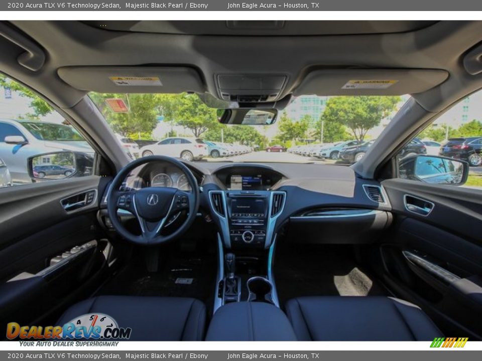 2020 Acura TLX V6 Technology Sedan Majestic Black Pearl / Ebony Photo #9