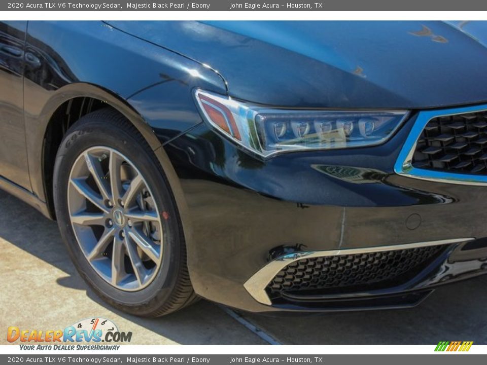 2020 Acura TLX V6 Technology Sedan Majestic Black Pearl / Ebony Photo #10