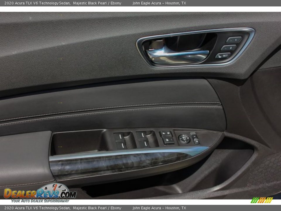 2020 Acura TLX V6 Technology Sedan Majestic Black Pearl / Ebony Photo #12