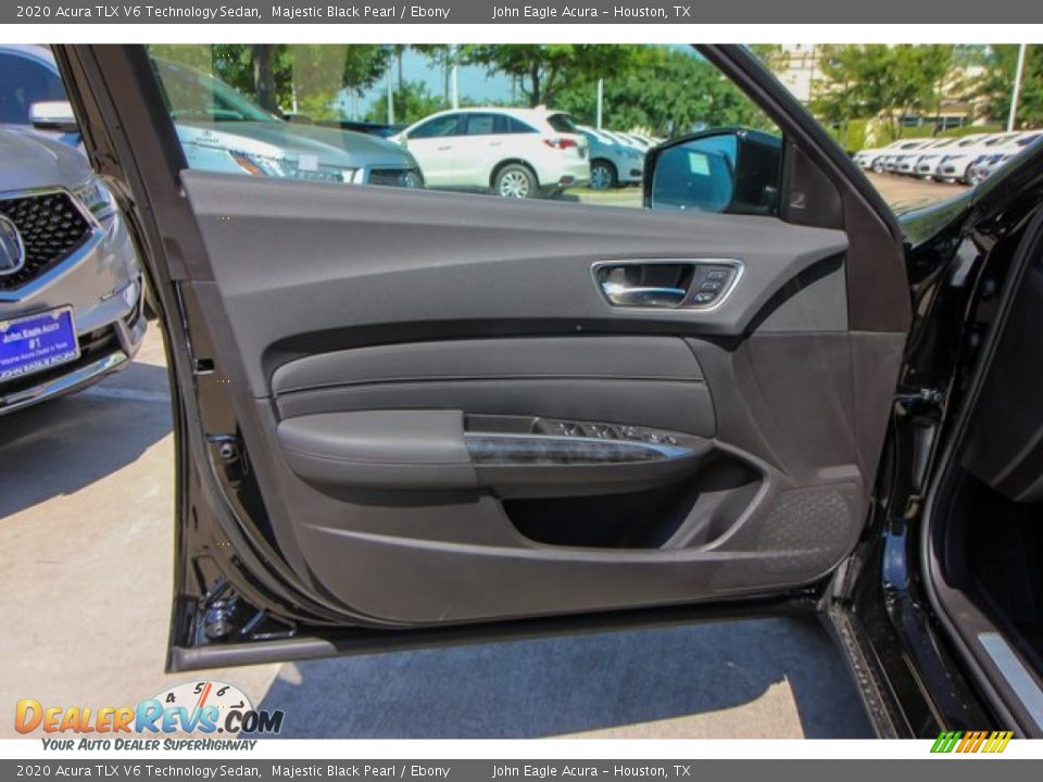 2020 Acura TLX V6 Technology Sedan Majestic Black Pearl / Ebony Photo #15