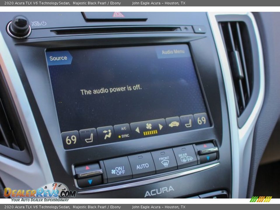 2020 Acura TLX V6 Technology Sedan Majestic Black Pearl / Ebony Photo #32