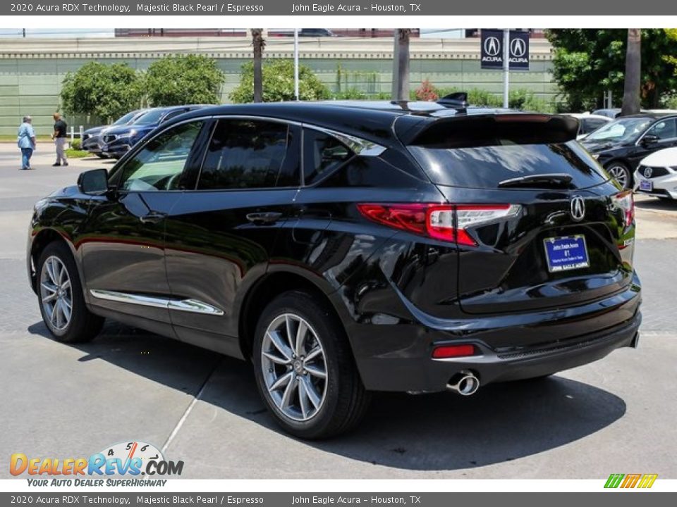 2020 Acura RDX Technology Majestic Black Pearl / Espresso Photo #5