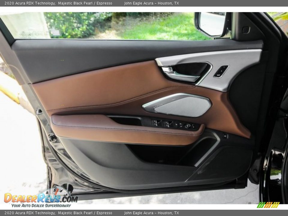 2020 Acura RDX Technology Majestic Black Pearl / Espresso Photo #15